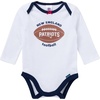 image:imageGerber NFL Baby Girls 3 Piece Onesie Bodysuit Pants amp Headband SetPatriots