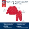 image:imageGerber NFL Baby Sweatshirt and Pants SetChiefs