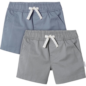 image:imageGerber Baby amp Toddler Boys amp Girls Stretch Chino ShortsGreyBlue