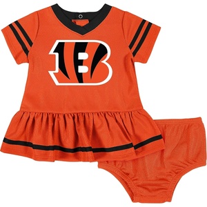 image:imageGerber NFL Baby Girls Jersey Dress and Diaper CoverCincinnati Bengals