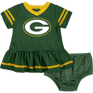 image:imageGerber NFL Baby Girls Jersey Dress and Diaper CoverGreen Bay Packers