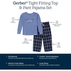image:imageGerber Baby Boys 2 Piece Pajama Set Long Sleeve amp LooseFitting PantsCar