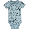 image:imageGerber Baby Boys 8Pack Short Sleeve Onesies BodysuitsJungle Blue