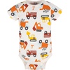 image:imageGerber Baby Boys 8Pack Short Sleeve Onesies BodysuitsTransportation Zone