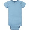 image:imageGerber Baby Boys amp Girls 5Pack Solid Onesies BodysuitsBlue