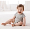 image:imageGerber Baby Boys amp Girls 5Pack Solid Onesies BodysuitsGray