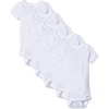 image:imageGerber Baby Boys amp Girls 5Pack Solid Onesies BodysuitsWhite