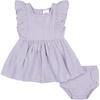 image:imageGerber Baby Girls 2 Piece Dress and Diaper Cover SetPurple
