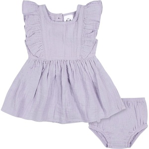 image:imageGerber Baby Girls 2 Piece Dress and Diaper Cover SetPurple
