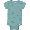 image:image4Pack Baby Boys Dino Blues Short Sleeve Onesies BodysuitsBlue