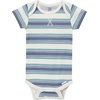 image:image4Pack Baby Boys Dino Blues Short Sleeve Onesies BodysuitsBlue