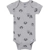 image:image4Pack Baby Boys Dino Blues Short Sleeve Onesies BodysuitsRust