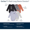 image:imageGerber Baby Boys 6Pack Long Sleeve Onesies BodysuitGalaxy Adventure