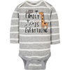 image:imageGerber Baby Boys 6Pack Long Sleeve Onesies BodysuitJungle Blue