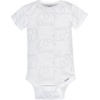 image:imageGerber Baby Boys amp Girls 8Pack Short Sleeve Onesies BodysuitsAnimals Green