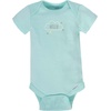 image:imageGerber Baby Boys amp Girls 8Pack Short Sleeve Onesies BodysuitsAnimals Green