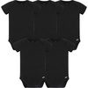 image:imageGerber Baby Boys amp Girls 5Pack Premium Soft Cotton Bodysuits OnesiesBlack