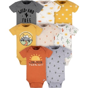image:imageGerber Baby Boys amp Girls 8Pack Short Sleeve Onesies BodysuitsSouthwest