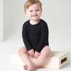 image:imageGerber Baby Boys amp Girls Long Sleeve Onesies MultiPack Interlock 180 GsmBlack
