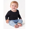 image:imageGerber Baby Boys amp Girls Long Sleeve Onesies MultiPack Interlock 180 GsmBlack