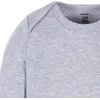 image:imageGerber Baby Boys amp Girls Long Sleeve Onesies MultiPack Interlock 180 GsmGrey Heather