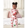 image:imageGerber Baby Girls 4pack Footed PajamasApple and Woodland Floral