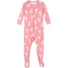 image:imageGerber Baby Girls 4pack Footed PajamasLove Llamas Pink