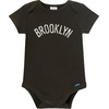 image:imageGerber Baby NBA Boys amp Girls 2Pack Short Sleeve Onesie BodysuitsBrooklyn Nets
