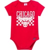 image:imageGerber Baby NBA Boys amp Girls 2Pack Short Sleeve Onesie BodysuitsChicago Bulls