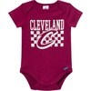 image:imageGerber Baby NBA Boys amp Girls 2Pack Short Sleeve Onesie BodysuitsCleveland Cavaliers