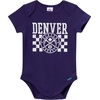 image:imageGerber Baby NBA Boys amp Girls 2Pack Short Sleeve Onesie BodysuitsDenver Nuggets