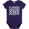 image:imageGerber Baby NBA Boys amp Girls 2Pack Short Sleeve Onesie BodysuitsLos Angeles Clippers