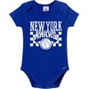 image:imageGerber Baby NBA Boys amp Girls 2Pack Short Sleeve Onesie BodysuitsNew York Knicks