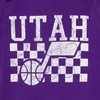 image:imageGerber Baby NBA Boys amp Girls 2Pack Short Sleeve Onesie BodysuitsUtah Jazz