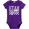 image:imageGerber Baby NBA Boys amp Girls 2Pack Short Sleeve Onesie BodysuitsUtah Jazz