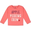 image:imageGerber Baby amp Toddler Girls 2 Piece Long Sleeve Tee amp Pleated Skirt SetApple Picking Pink Plaid
