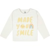 image:imageGerber Baby amp Toddler Girls 2 Piece Long Sleeve Tee amp Pleated Skirt SetSmile Plaid