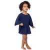 image:imageGerber Baby amp Toddler Girls Kaftan Swim Cover UpNavy