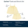 image:imageGerber Baby amp Toddler Girls Sleeveless Tank Top and Shorts SetYellow