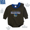 image:imageGerber NBA Baby Boys amp Girls Sweatshirt Bubble RomperGolden State Warriors