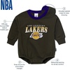 image:imageGerber NBA Baby Boys amp Girls Sweatshirt Bubble RomperLos Angeles Lakers
