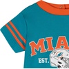 image:imageGerber NFL Baby Short Sleeve RomperDolphins