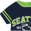 image:imageGerber NFL Baby Short Sleeve RomperSeahawks