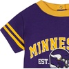 image:imageGerber NFL Baby Short Sleeve RomperVikings