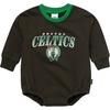 image:imageGerber NBA Baby Boys amp Girls Sweatshirt Bubble RomperBoston Celtics