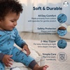 image:imageGerber Baby Boys 3Pack Snug Fit Footless One Piece Cotton PajamasBuffalo