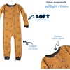 image:imageGerber Baby Boys 3Pack Snug Fit Footless One Piece Cotton PajamasMusic