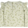 image:imageGerber Baby Girls 2Pack Long Ruffle Sleeve OnesiesFlower Toss