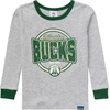 image:imageGerber Baby NBA Snug Fit Cotton PajamasMilwaukee Bucks
