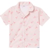 image:imageGerber Baby amp Toddlers Girls 2 Piece Coat Style Pajama Short SetFlamingoes
